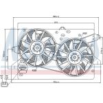 Nissens Kühlerlüfter PKW 85228 Nissens Kühlerlüfter PKW 85228