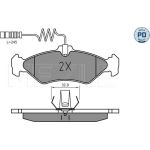 Bremsbelagsatz Db T. Sprinter 208-312 95- .2.8T 025 216 2117/PD Bremsbelagsatz Db T. Sprinter 208-312 95- .2.8T 025 216 2117/PD