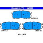 Bremsbelagsatz Opel T. Frontera/Monterey 2,0-3,2 92-04 13.0460-5927.2 Bremsbelagsatz Opel T. Frontera/Monterey 2,0-3,2 92-04 13.0460-5927.2