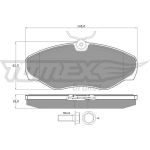 TOMEX brakes Bremsbelagsatz, Scheibenbremse TX 13-08 TOMEX brakes Bremsbelagsatz, Scheibenbremse TX 13-08