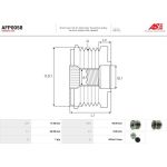 AFP0058 AS-PL Lichtmaschinenfreilauf AFP0058 AFP0058 AS-PL Lichtmaschinenfreilauf AFP0058