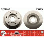 40 481 061 Bremsscheibe VA DF2788S 40 481 061 Bremsscheibe VA DF2788S