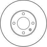 Bremsscheibe Vw P. 12Mm Golf DF1516 Bremsscheibe Vw P. 12Mm Golf DF1516