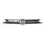 KÜHLERGRILL SCHWARZ/CHROM 951510 KÜHLERGRILL SCHWARZ/CHROM 951510