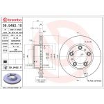 13 481 020 Bremsscheibe VA 09.9482.11 13 481 020 Bremsscheibe VA 09.9482.11