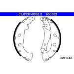 Bremsbackensatz 03.0137-0352.2 Bremsbackensatz 03.0137-0352.2