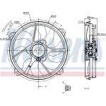 Nissens Kühlerlüfter PKW 85669 Nissens Kühlerlüfter PKW 85669