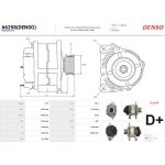 A6258(DENSO) AS-PL Lichtmaschine (Generator) A6258(DENSO)