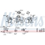 NISSENS Turbolader 93061 NISSENS Turbolader 93061