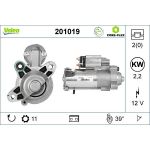 VALEO Anlasser 201019 VALEO Anlasser 201019