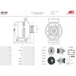 A0145 AS-PL Lichtmaschine (Generator) A0145 A0145 AS-PL Lichtmaschine (Generator) A0145