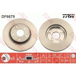 82 481 175 Bremsscheibe VA DF6679 82 481 175 Bremsscheibe VA DF6679