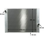 Kühler, Motorkühlung CR 1067 000P Kühler, Motorkühlung CR 1067 000P