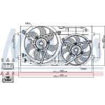 Nissens Kühlerlüfter PKW 85250 Nissens Kühlerlüfter PKW 85250