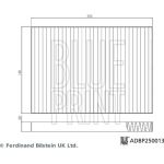 BLUE PRINT Aktivkohlefilter PKW ADBP250013 BLUE PRINT Aktivkohlefilter PKW ADBP250013