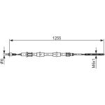Handbremsseil 1987477709 Handbremsseil 1987477709