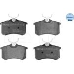 MEYLE Bremsbelagsatz VW Golf/Ven 252096115 MEYLE Bremsbelagsatz VW Golf/Ven 252096115