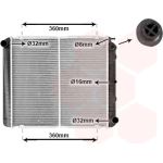 Van Wezel Motorkühler 59002038 Van Wezel Motorkühler 59002038