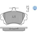 MEYLE Bremsbelagsatz Volvo S40/V40 252198317