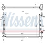 Nissens Wasserkühler PKW 62156A Nissens Wasserkühler PKW 62156A