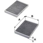 FILTRON Filter, Innenraumluft K 1201A-2x FILTRON Filter, Innenraumluft K 1201A-2x