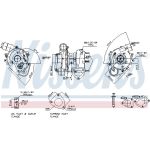 NISSENS Turbolader 93067 NISSENS Turbolader 93067