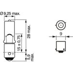 H6W 12V 6W PURE LIGHT 1987302232 H6W 12V 6W PURE LIGHT 1987302232