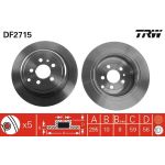 Bremsscheibe Peugeot T. 806 DF2715 Bremsscheibe Peugeot T. 806 DF2715