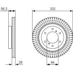 Bremsscheibe 0 986 479 782 Bremsscheibe 0 986 479 782