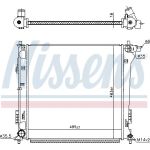 Nissens Wasserkühler PKW 606098 Nissens Wasserkühler PKW 606098