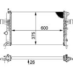 MAHLE Kühler, Motorkühlung CR 227 000P