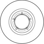 TRW Bremsscheibe DF2786 TRW Bremsscheibe DF2786