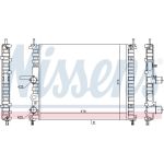 Nissens Wasserkühler PKW 617878 Nissens Wasserkühler PKW 617878