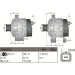 DENSO Generator DAN3015 DENSO Generator DAN3015