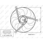 NRF Kühlerlüfter 47057 NRF Kühlerlüfter 47057