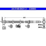 ATE Bremsschlauch 24.5149-0431.3 ATE Bremsschlauch 24.5149-0431.3