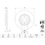 Bremsscheibe VA 0 986 479 113 Bremsscheibe VA 0 986 479 113