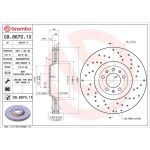 Brembo Bremsscheibe Vorderachse Xtra 09.8670.1X Brembo Bremsscheibe Vorderachse Xtra 09.8670.1X