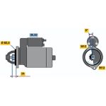 Bosch Starter 0 986 013 140 Bosch Starter 0 986 013 140