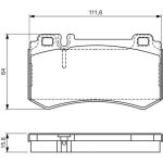0 986 494 356 Bosch Bremsbelagsatz 0 986 494 356 0 986 494 356 Bosch Bremsbelagsatz 0 986 494 356
