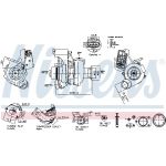 NISSENS Turbolader 93564