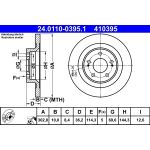 Bremsscheibe 24.0110-0395.1