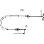Handbremsseil 1987482411