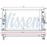 Wasserkühler PKW 646875 Wasserkühler PKW 646875