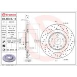 Bremsscheibe HA Xtra 09.B040.1X Bremsscheibe HA Xtra 09.B040.1X