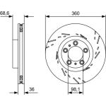 Bremsscheibe VA re 0 986 479 D23 Bremsscheibe VA re 0 986 479 D23