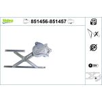 Valeo Fensterheber 851456 Valeo Fensterheber 851456