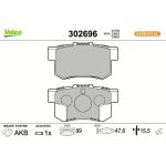VALEO Bremsbeläge 302696 VALEO Bremsbeläge 302696