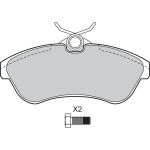 Valeo Bremsbelagsatz 598501