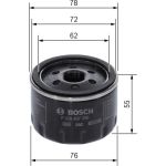 Bosch Ölfilter F 026 407 336 Bosch Ölfilter F 026 407 336